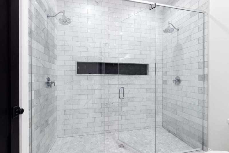 Natural Stone Finish in Shower